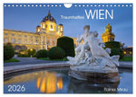 Traumhaftes Wien 2026 (Wandkalender 2026 DIN A4 quer), CALVENDO Monatskalender