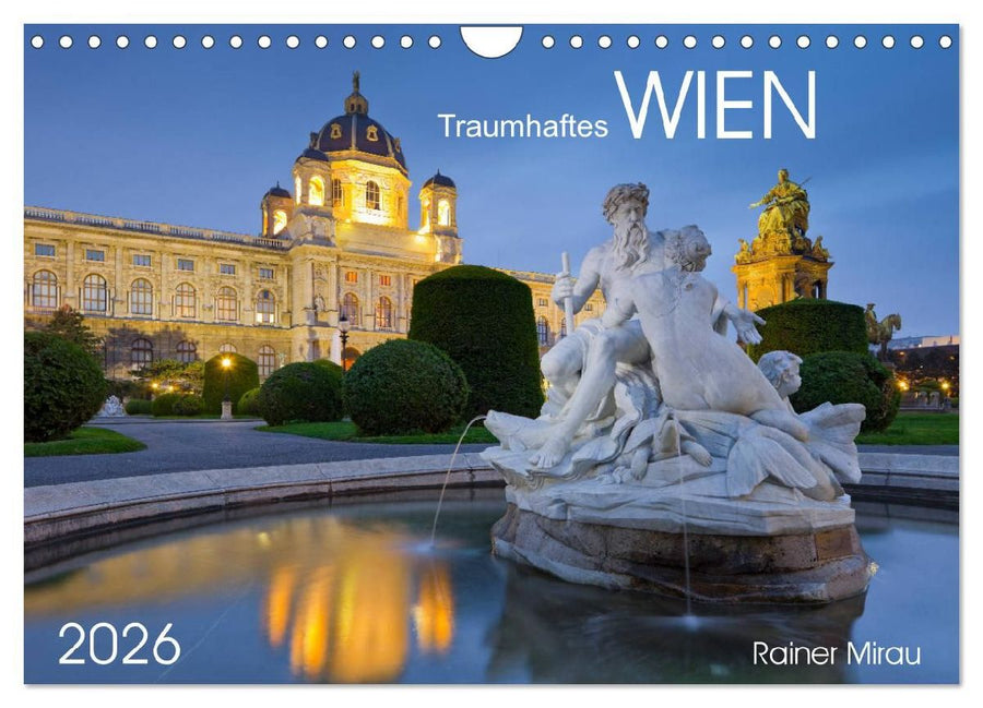 Traumhaftes Wien 2026 (Wandkalender 2026 DIN A4 quer), CALVENDO Monatskalender