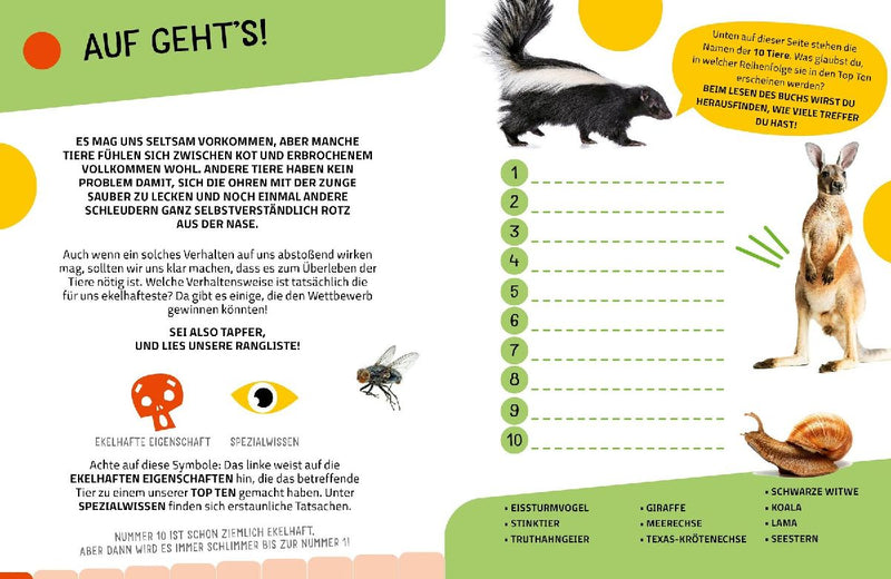 Die krassesten Tiere (Innenansicht)