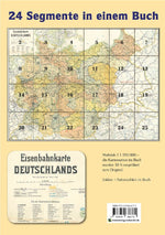 ATLAS DR März 1940 - Eisenbahnkarte Deutschland