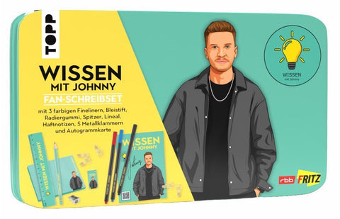Wissen mit Johnny: Fan-Schreibset