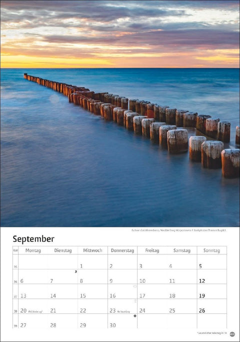 Deutschlands Küsten Kalender 2027