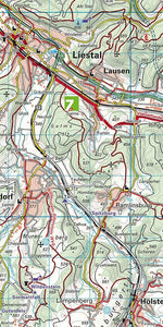 Basel / Solothurner Jura 05 Wanderkarte 1:40 000 matt laminiert