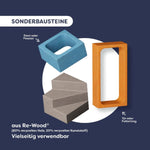 Extragroße Bausteine-Set