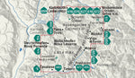 KOMPASS Wanderkarte 651 Schlern, Rosengarten, Latemar, Lavazéjoch / Sciliar, Catinaccio, Latemar, P.so di Lavazé 1:25.000 (Innenansicht)