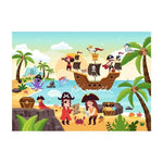 Piraten 36 Teile Puzzle (Innenansicht)