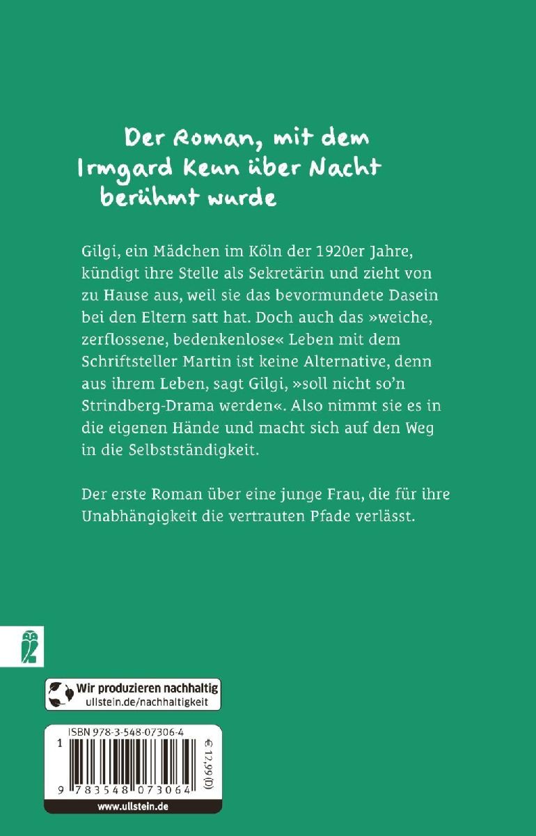 Gilgi - eine von uns (Rückseite)