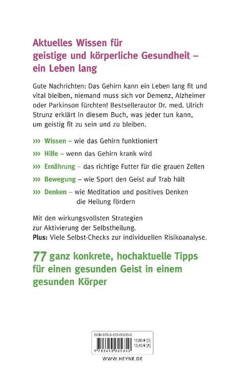 77 Tipps für ein gesundes Gehirn