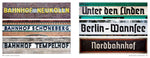Berlin Typography [dt./engl.] (Innenansicht)