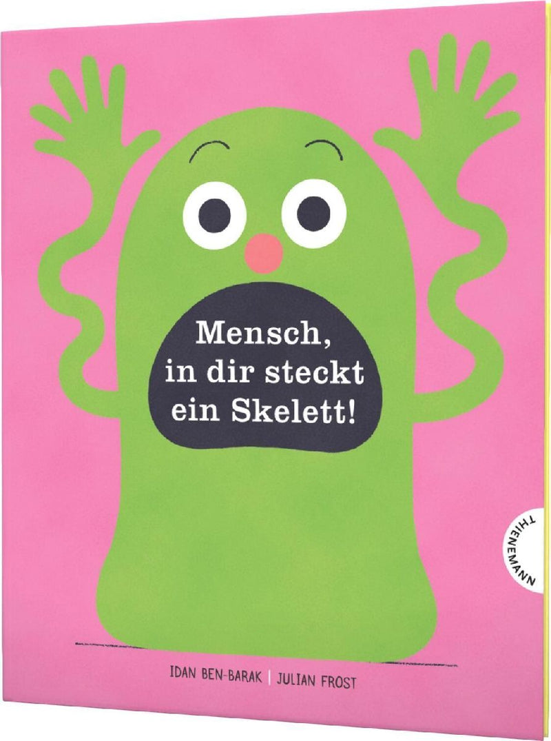 Mensch in dir steckt ein Skelett!