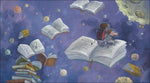 Der Bücherfresser (Innenansicht)