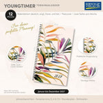 Taschenkalender Youngtimer Palmblätter 2027