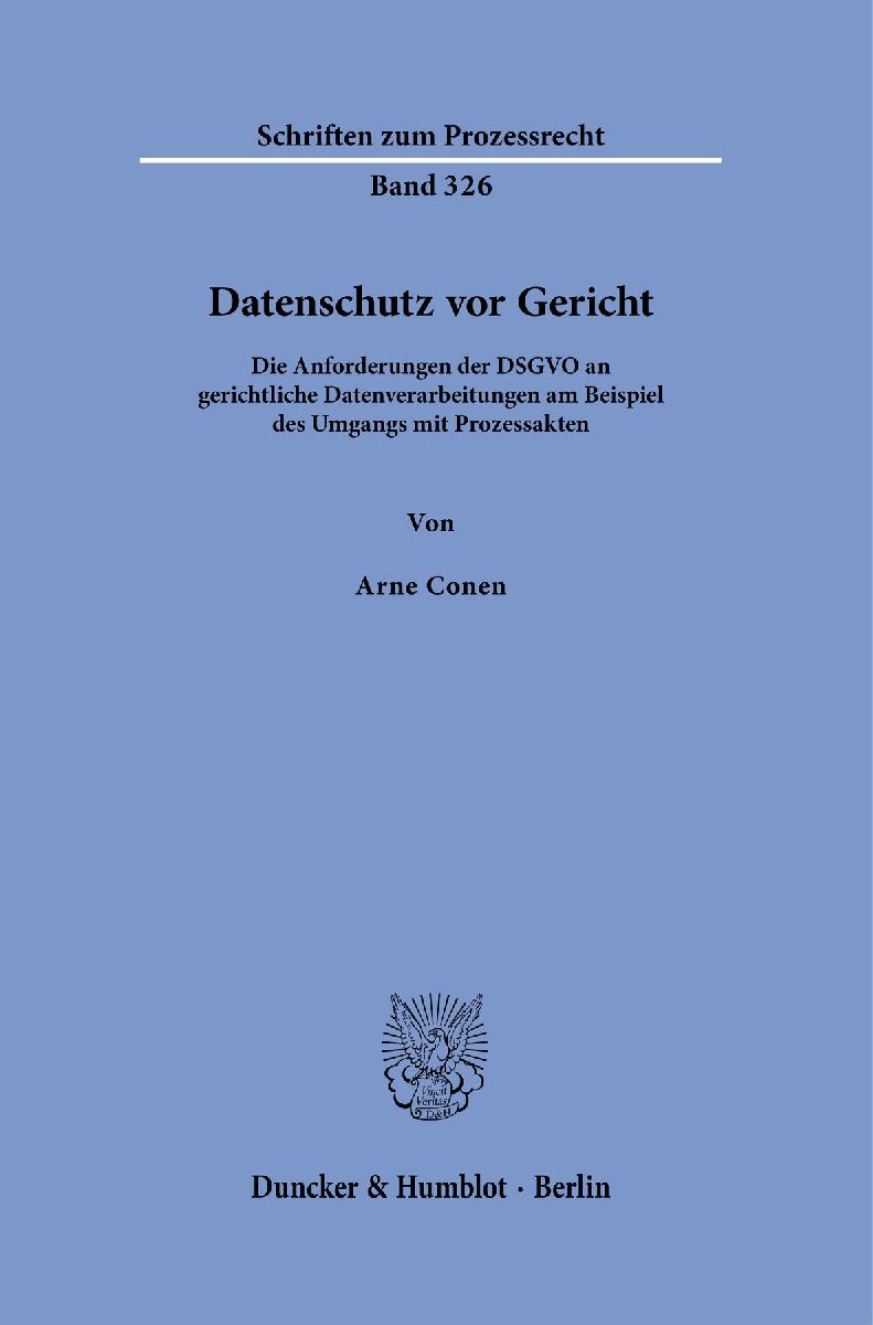 Datenschutz vor Gericht