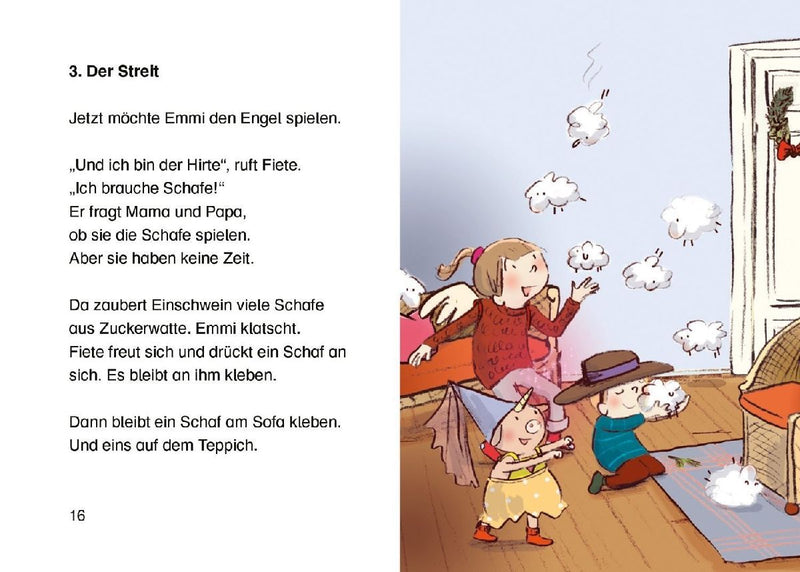 Emmi & Einschwein. Fröhliche Schweinachten! (Innenansicht)