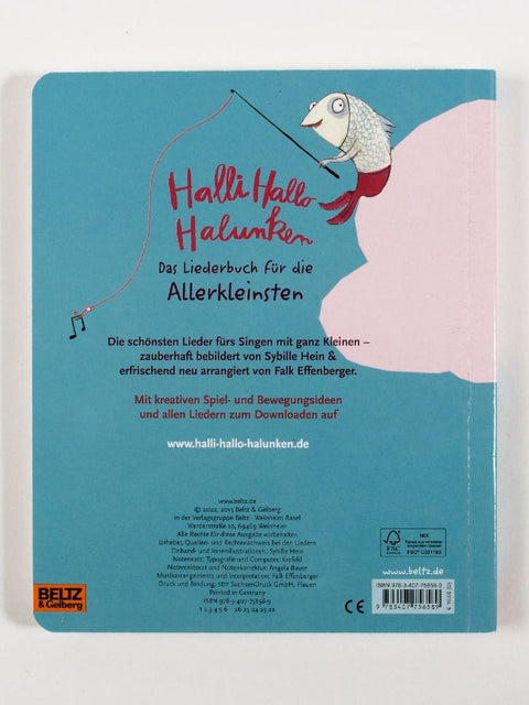 Halli Hallo Halunken - Das Liederbuch für die Allerkleinsten.
