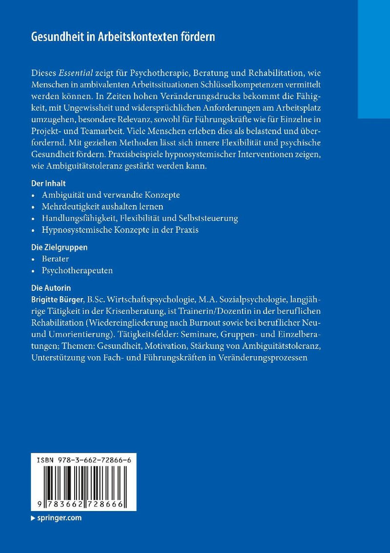 Gesundheit in Arbeitskontexten fördern (Rückseite)