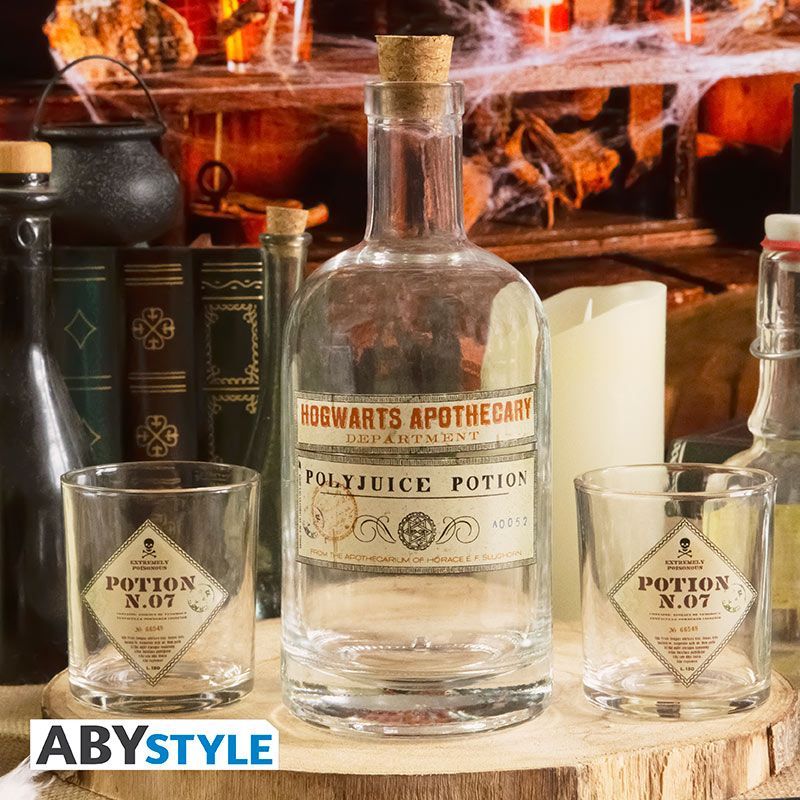 HARRY POTTER Bottle and glasses Set Potion (Innenansicht)