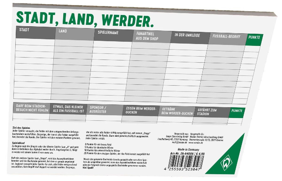 WERDER Stadt Land