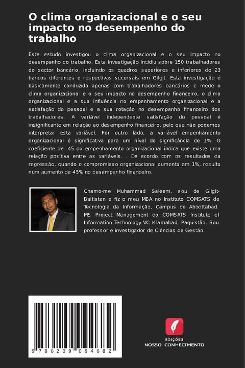 O clima organizacional e o seu impacto no desempenho do trabalho