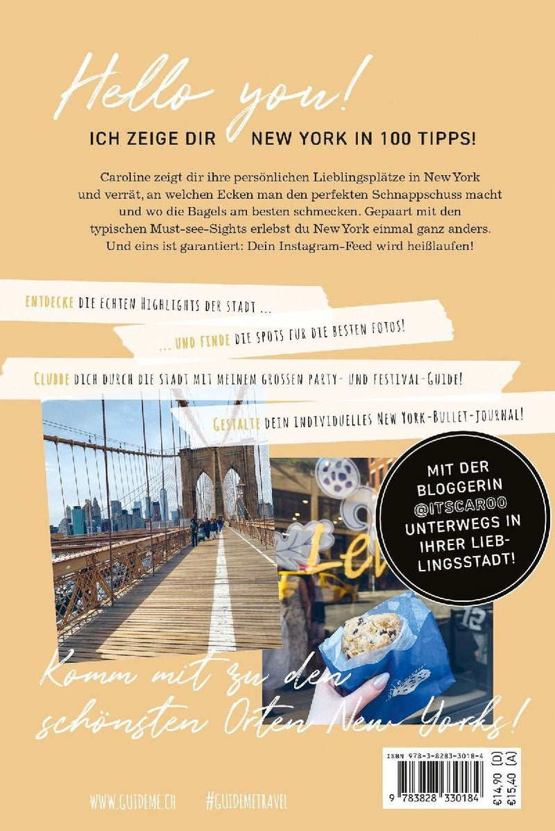 GuideMe Reiseführer New York (Rückseite)