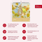 Freche Wellensittiche Postkartenkalender 2027