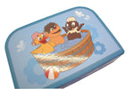 Trötsch Kinderkoffer Pittiplatsch Wanne groß,Pappkoffer, Koffer aus Pappe, Geschenk Verpackung, Gutschein Verpackung,Spielkoffer, Metallgriff und Metallhenkel, Reisekoffer Kinder (Innenansicht)