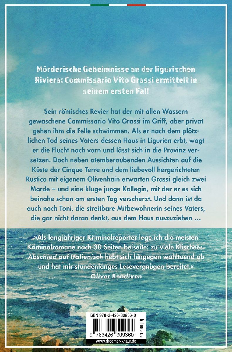 Abschied auf Italienisch (Rückseite)