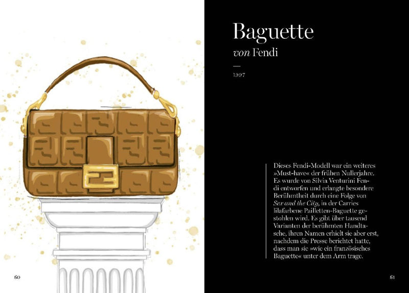 Die Handtasche - Eine illustrierte Hommage an einen Modeklassiker (Innenansicht)