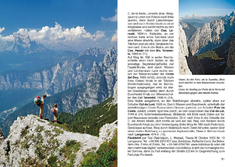 Dolomiten Band 7 - Südöstliche Dolomiten (Innenansicht)