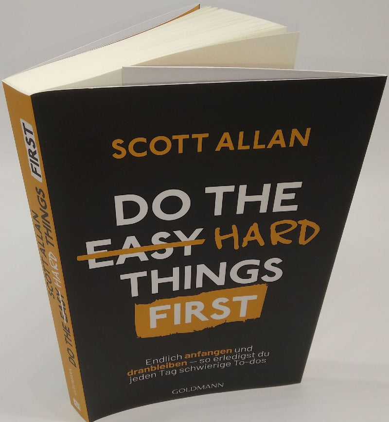Do The Hard Things First (Innenansicht)