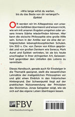 Das kleine Handbuch des Stoizismus (Rückseite)