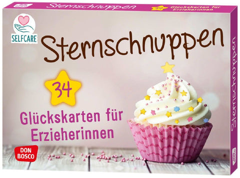 Sternschnuppen. 34 Glückskarten für Erzieherinnen