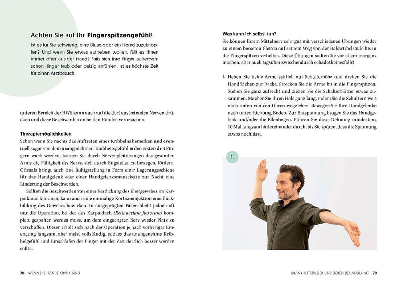 Gesunde und starke Hände (Innenansicht)
