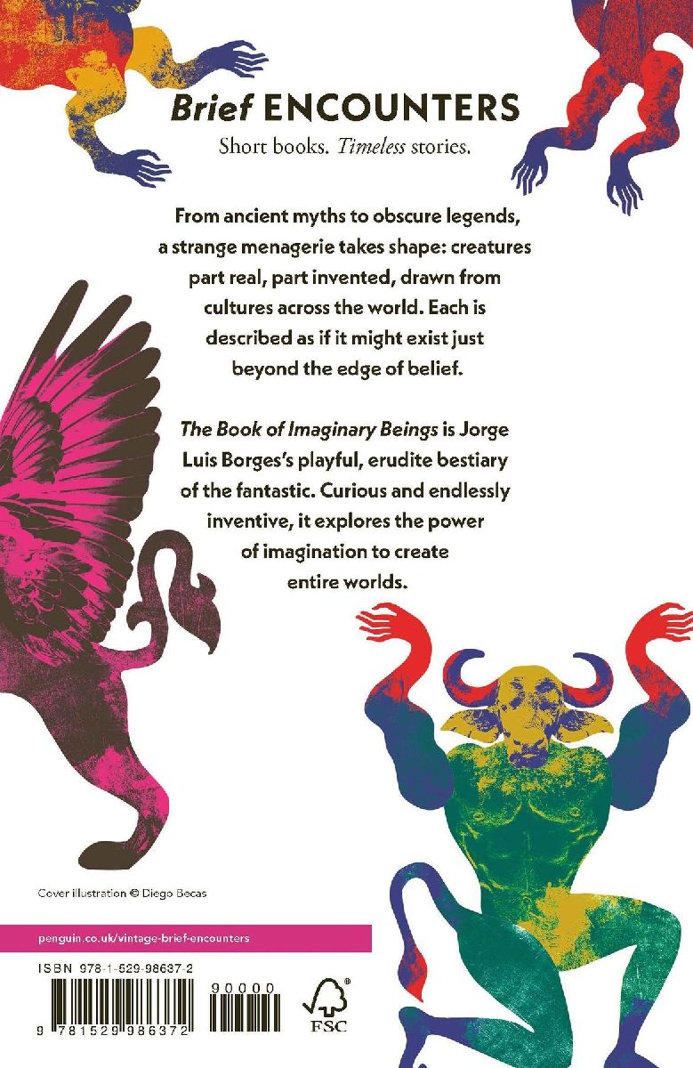 The Book of Imaginary Beings (Rückseite)