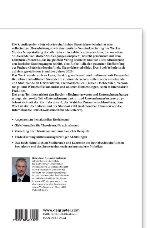 Betriebswirtschaftliche Steuerlehre