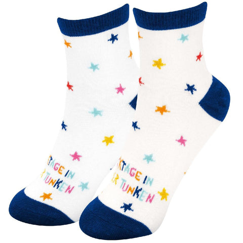 Zaubersocken Frauen "Kacktage in Glitzer tunken & funkeln lassen"