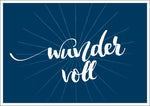 Danke. 18 kalligrafische Postkarten im Vintage-Karton (Innenansicht)