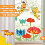 Bastelset - Erstes Kleben Fensterbild Die Biene Maja