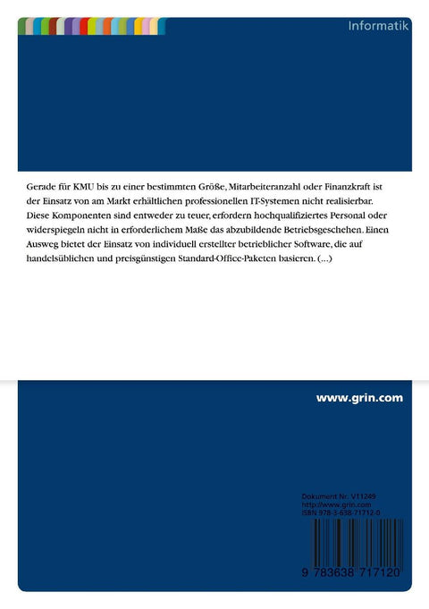 Die Erstellung eines Lasten- und eines Pflichtenheftes als Grundlage für die Individual-Softwarelösung "Holzfirma"