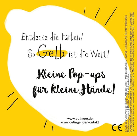 Gelb Pop-Up