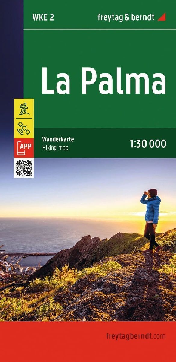 freytag & berndt Wanderkarte WKE 2 La Palma 1:30.000