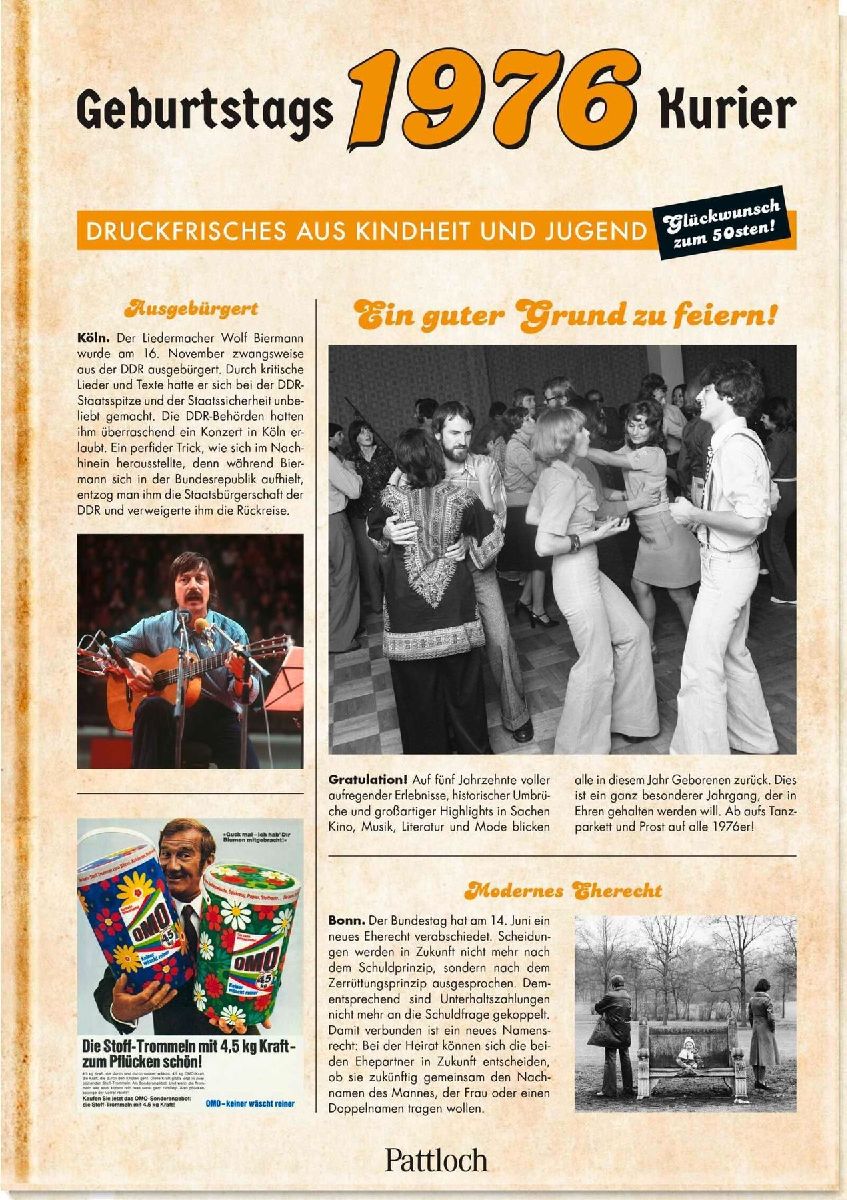 1976 - Geburtstagskurier