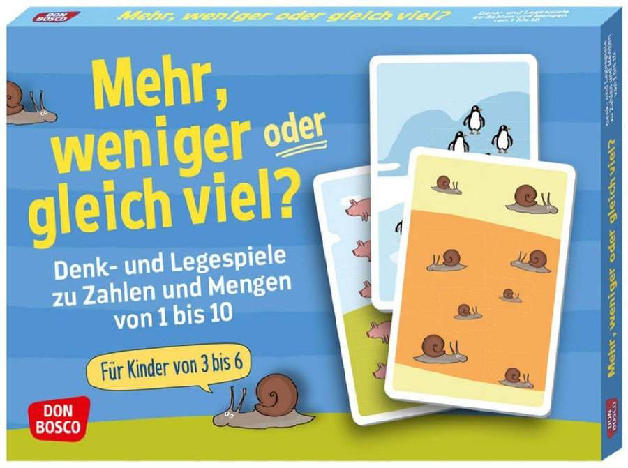 Mehr, weniger oder gleich viel?