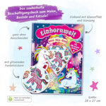 Trötsch Beschäftigungsbuch Malbuch Bastelbuch Einhornwelt (Innenansicht)