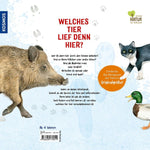 Welches Tier lief denn hier? (Rückseite)
