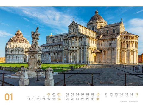Italien ReiseLust Kalender 2027 | von Venedig bis Sizilien