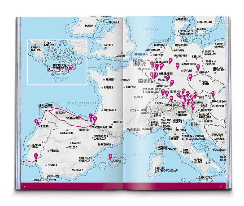 Die schönsten Weitwanderungen und Pilgerwege (Innenansicht)