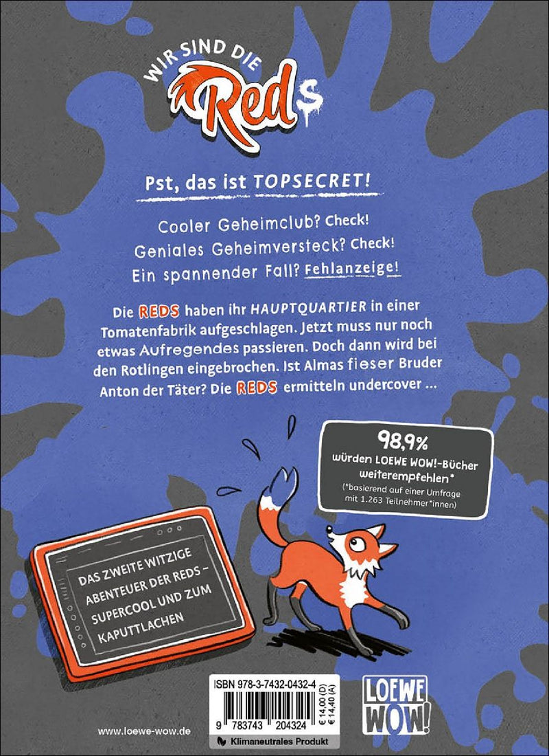 Red - Der Club der magischen Kinder (Band 2) - Ermittlungen undercover (Rückseite)