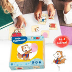Trötsch Bobo Siebenschläfer Erster Puzzlespaß Holzpuzzle (Innenansicht)