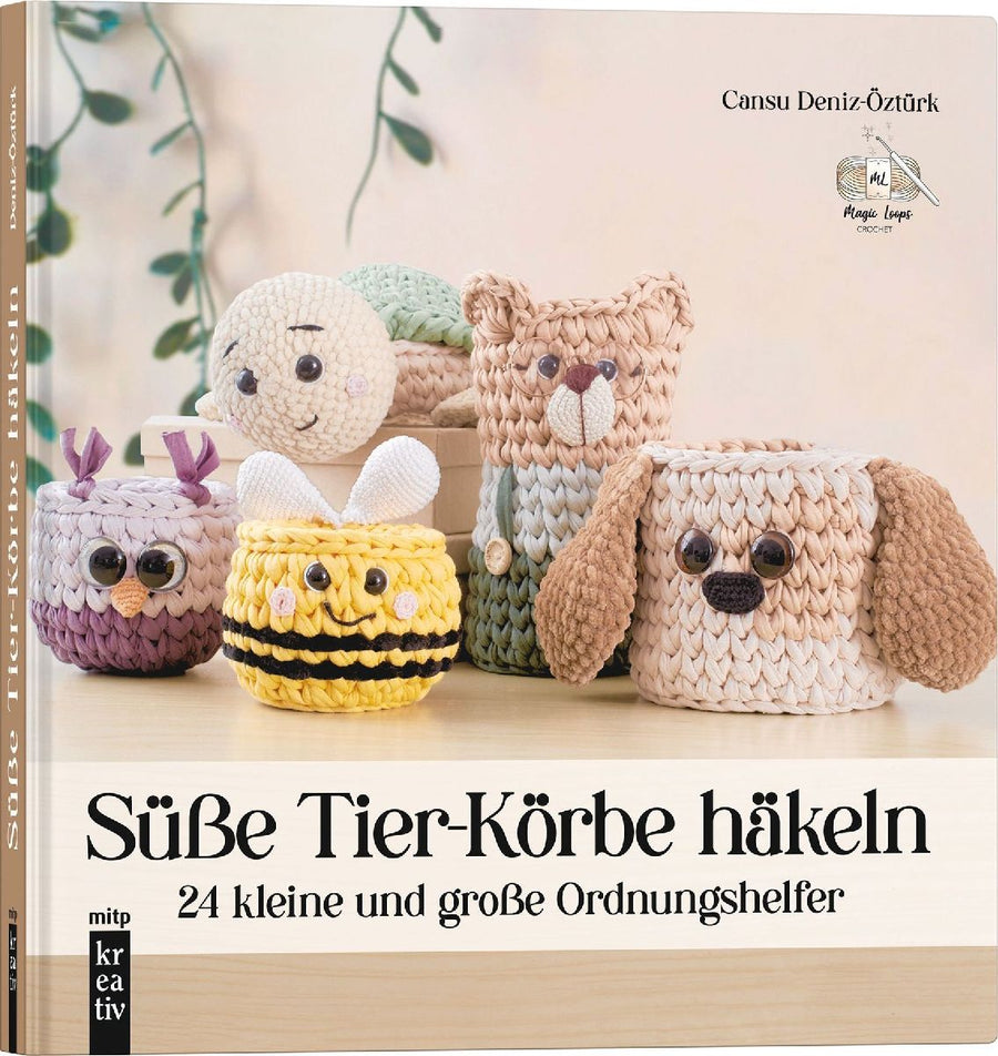 Amigurumi: Süße Tier-Körbe häkeln